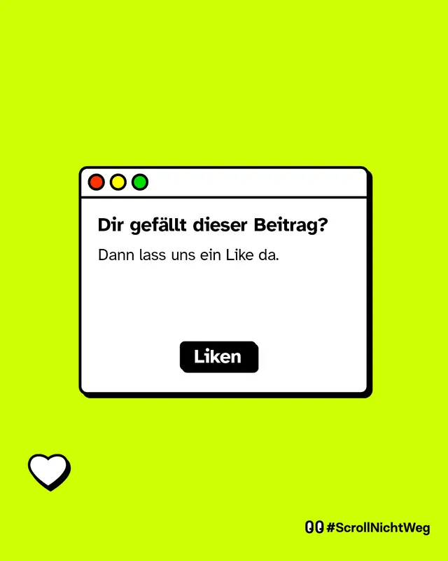 Dir gef&auml;llt dieser Beitrag? Dann lass einen Like da.